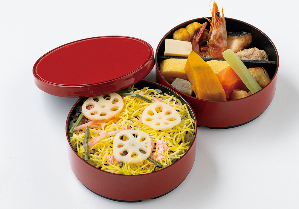 姫ちらし二段重