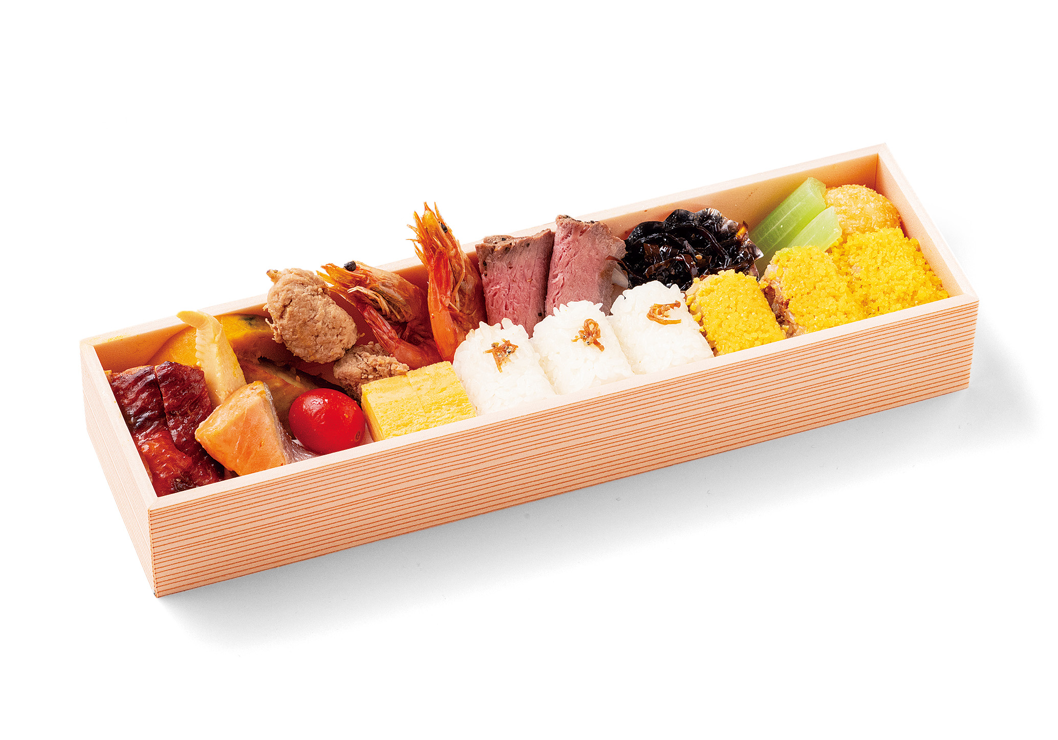 法事文箱弁当（刺身・茶碗蒸し・吸物なし）