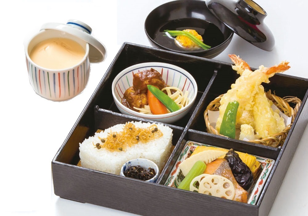 こだわりの松花堂（茶碗蒸し付）